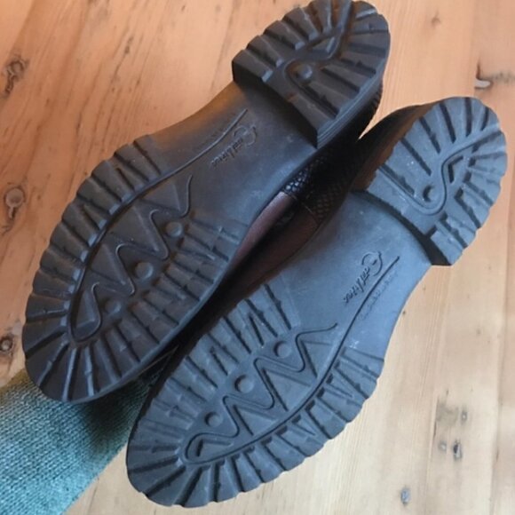 Earthies Sintra 2 Brown leather Ankle boots Size 7 - Picture 4 of 7